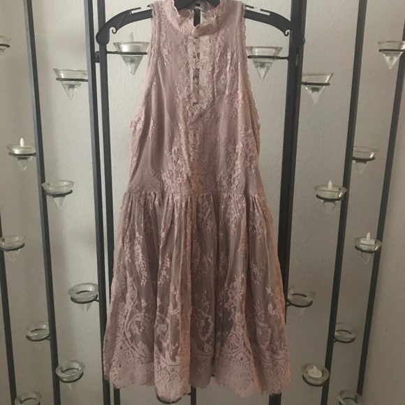 FreePeople lace sleeveless dress - Picture 1 of 3